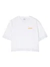 Aspesi Logo-embroidered T-shirt In White