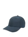 Aspesi Logo Hat In Blue