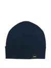 LOGO-PATCH BEANIE HAT