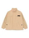 Aspesi Logo-patch Jacket In Neutrals