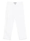 Aspesi Logo-patch Jeans In White