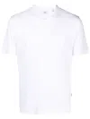 Aspesi Logo-patch Jersey T-shirt In White