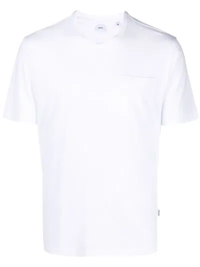 Aspesi Logo-patch Jersey T-shirt In White