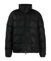 Aspesi Giub. Pocoelastico Puffer In Black Polyamide In Black