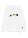 Aspesi Logo-print Hoodie In White