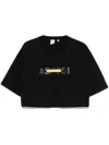 Aspesi Logo-print T-shirt In Black