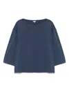Aspesi Logo-print T-shirt In Blue