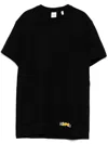 Aspesi Logo-printed T-shirt In 黑色