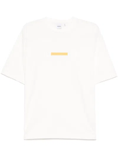 Aspesi Logo-printed T-shirt In 白色
