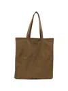 Aspesi Logo Shoulder Bag In Brown