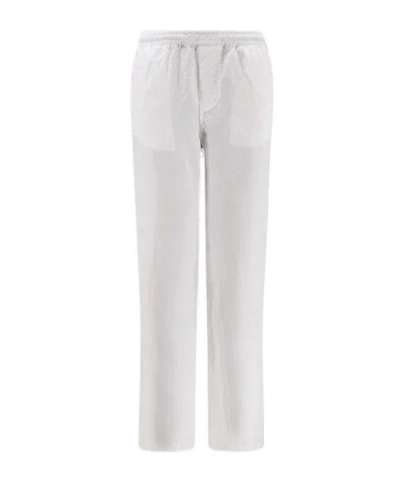 Aspesi Logo Track Pants In White