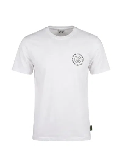 Aspesi Logo-print Crew-neck T-shirt In Multi