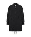 Aspesi Long Bomber Jacket In Black
