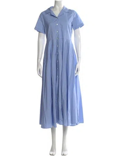 Pre-owned Aspesi Long Dress In Blue