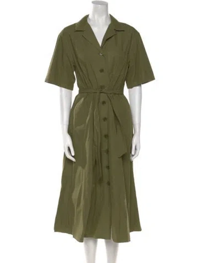 Pre-owned Aspesi Long Dress W/ Tags In Green