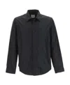 Aspesi Long-sleeve Buttoned Shirt Jacket In Black