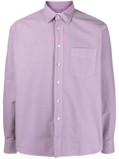 ASPESI LONG-SLEEVE COTTON SHIRT