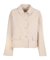 Aspesi Long Sleeve Jacket In Neutral