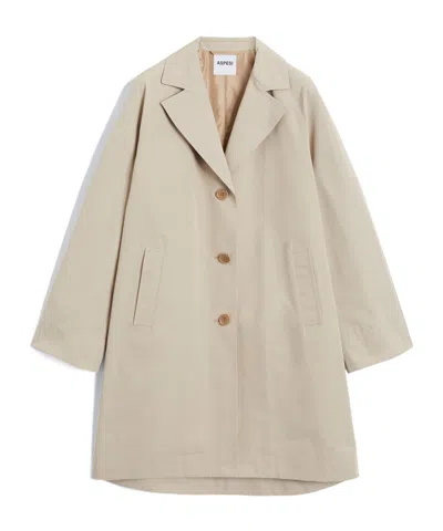 Aspesi Long Sleeve Jacket In Neutral