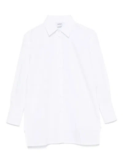 Aspesi Kids' Long-sleeve Shirt In White