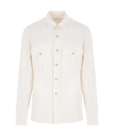 Aspesi Long Sleeve Shirt In Beige