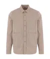 Aspesi Button-up Utility Shirt In Nude