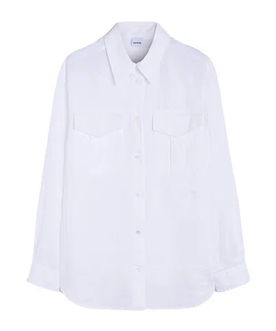 Aspesi Long Sleeve Shirt In White