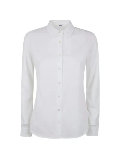 Aspesi Long-sleeve Shirt In White