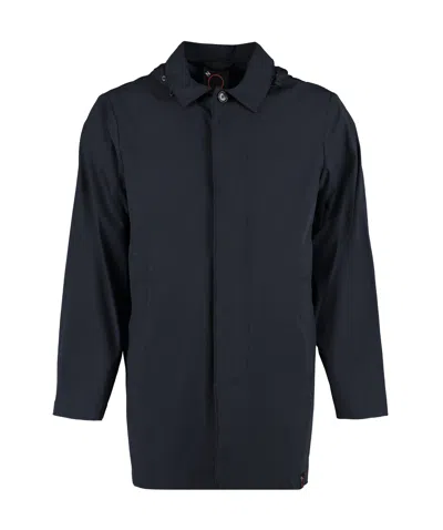 Aspesi Long-sleeved Casual Jacket In Black