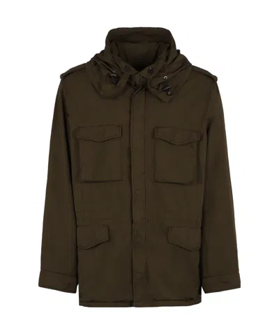 Aspesi Long-sleeved Casual Jacket In Black