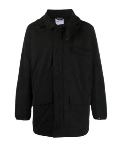Aspesi Long-sleeved Casual Jacket In Black