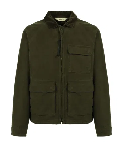 ASPESI ASPESI ZIPPERED UTILITY JACKET
