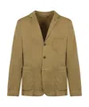 Aspesi Long-sleeved Casual Jacket In Brown