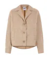 Aspesi Cropped Jacket In Nude