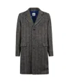 Aspesi Long-sleeved Coat In Black