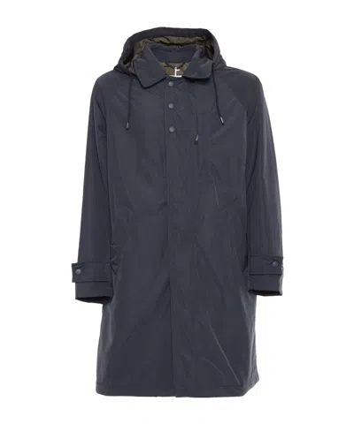 Aspesi Long-sleeved Hooded Casual Jacket In Black