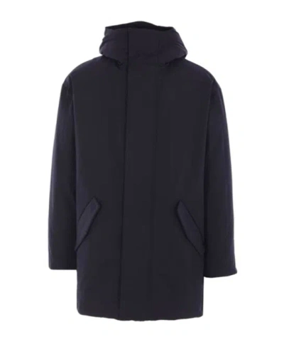 ASPESI ASPESI LONG-SLEEVED HOODED COAT