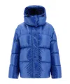 Aspesi Hooded Quilted Jacket Elasticated Cuffs