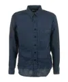 Aspesi Jacket Blue Navy In Black