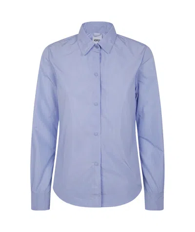 ASPESI CURVED-HEM BUTTON-UP SHIRT