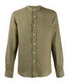 Aspesi Long-sleeved Shirt In Green