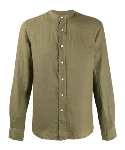 Aspesi Long-sleeved Shirt In Green
