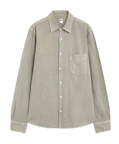 Aspesi Long-sleeved Shirt In Nude