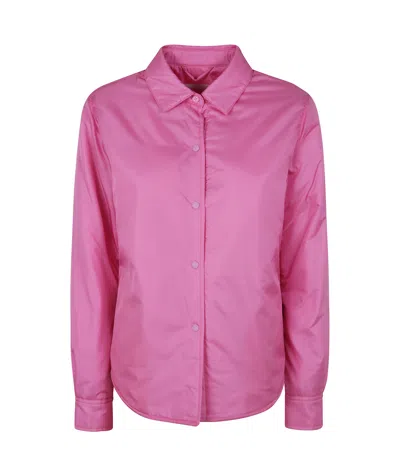 Aspesi Long-sleeved Shirt In Pink