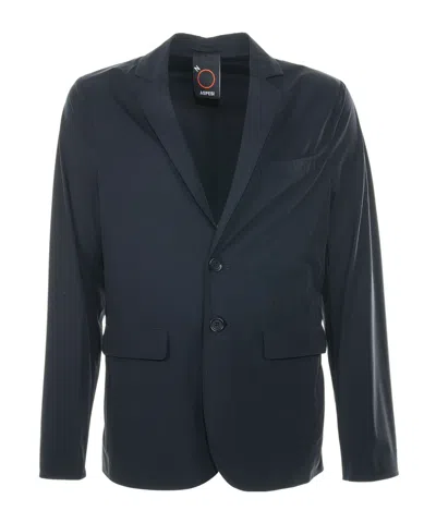 Aspesi Long-sleeved Suit Coat In Black