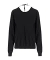 Aspesi Cotton Sweater In Black