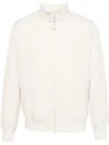Aspesi Long-sleeved Zipped Jacket In Neutrals