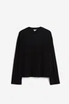 Aspesi Wool T-shirt In Black