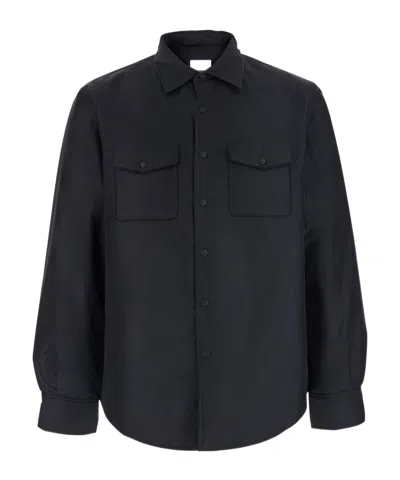 Aspesi Long-sleeve Casual Jacket In Black