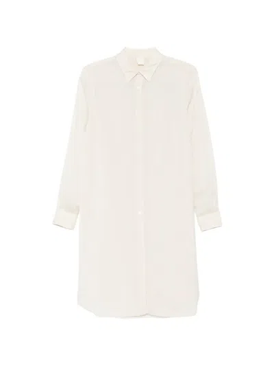 Aspesi Long-sleeve Dress In Neutral